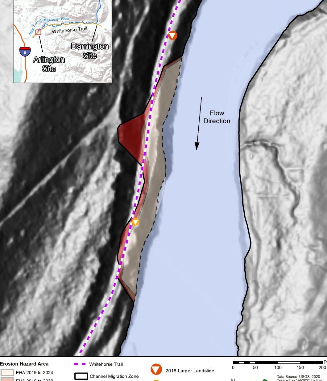 Whitehorse Trail Channel Migration Zone Assessment